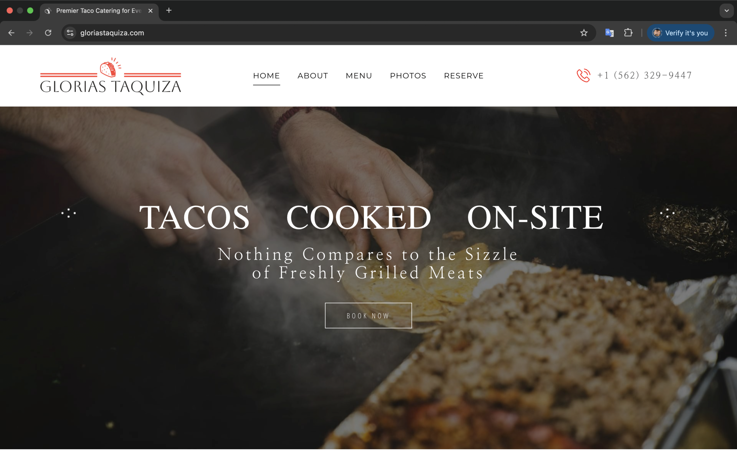 Gloria’s Taquiza desktop